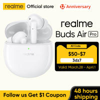 realme Buds Air Pro Global Version TWS Earphone Earbuds ANC ENC Active Noise Cancellation 35dB 25hrs Playback Quick Charge