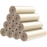 Small Trash Bags Recycling Garbage Bags 200 Count for Bedroom, Home, Office, Trash Cans (Gold)