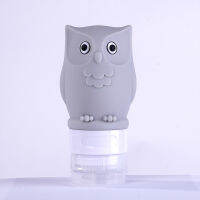 Suction Lotion Leak Proof Shampoo Cup For Conditioner Liquids Silicone Bottles Travel Owl