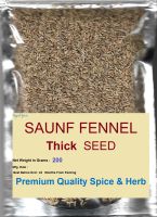 SAUNF FENNEL Thick  SEED (Moti Saunf) , 200 Grams, PREMIUM GRADE