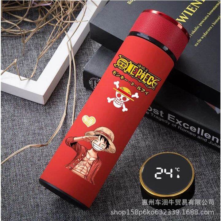 Anime Game Vacuum Cup Luffy Cosplay 304 Stainless Steel Thermos Vacuum ...