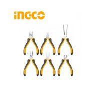 INGCO ชุดคีมมินิ มีสปริง ขนาด 4.5 นิ้ว 6 ตัวชุด HMPS06115 （ 6pcs Mini Plier Set ）TANG MYHOME