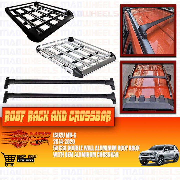 Isuzu Mu X Mux Aluminum Double Wall X Roof Rack