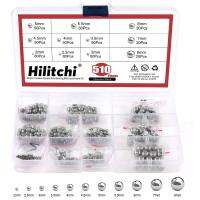 Hilitchi ชุดลูกปืนเหล็กชุบโครเมี่ยมความแม่นยำ510ชิ้น