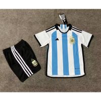 2022 2023 ล่าสุด เสื้อกีฬาแขนสั้น ลายทีมชาติฟุตบอล Argentina Away สามขั้นตอน สําหรับผู้ชาย และผู้หญิง 22-23