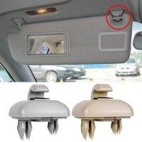 【CC】∏✶  1/2pcs car sun visor hook A5 Q3 S5 Allroad 8U0857562A beige Interior Clip Holder