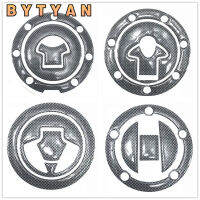 BYTYAN อุปกรณ์มอเตอร์ไซค์จัดส่งฟรีคาร์บอนไฟเบอร์ถัง Pad ป้องกันสติ๊กเกอร์สากลสำหรับฮอนด้าซูซูกิคาวาซากิยามาฮ่า