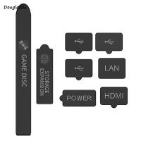 ชุด Plug Anti Debu 8ชิ้นเข้ากันได้กับ Xbox Series S X Console Host Port Filter ปลอกซิลิโคนสายเชื่อมต่อสัญญาณ