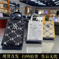 Korean Mlb New Mini Tote Bag Womens Mobile Phone Bag Ny Presbyopic Full Standard Fashion Brand Hand Carrying Shoulder Messenger Bag