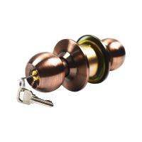 จัดส่งด่วน! ลูกบิดทั่วไป AZLE DY587 หัวกลม สีทองแดงรมดำ KEYED ENTRY DOOR KNOB AZLE DY587 ROUND HEAD ANTIQUE COPPER มืออาชีพเรื่องประตู ประตูราคาถูก พร้อมเก็บเงินปลายทาง