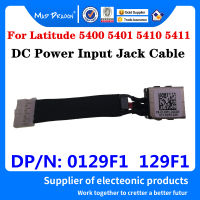 ใหม่ Original 129F1 0129F1สำหรับ Latitude 5400 5401 5410 5411 EDC41 EDC42แล็ปท็อป DC In Line DC power. แจ็คอินพร้อมสายเคเบิล