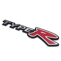 โลโก้ TYPER  อลูมิเนียม สำหรับติดท้ายรถ 15.6×4.2 cm