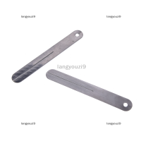 langyouzi9 2pcs fret PULLER fretboard Fingerboard fret ซ่อมเครื่องมือ Protector แผ่นเหล็ก