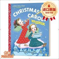 Huayan Original English Original Picture Book Christmas Cars Little Golden Book Saint