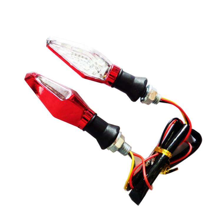 P,A,SHOPไฟเลี้ยวแต่ง LED NEW ทรงซิ่่งสีแดง สำหรับ MSX-M-SLAZ-KSRและรถทุกรุ่น