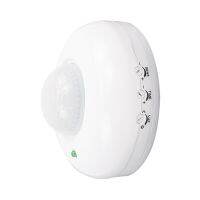 220V 360 Degree Ceiling Occupancy PIR infrared Motion Sensor 3 button adjustable Detector Automatic ON/OFF LED light Switch Push Button