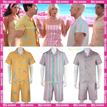 Cheap Barbie Ken Ryan Gosling Barbie Cosplay Costume Hawaiian