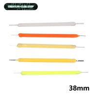 10pcs LED Filament Lamp 3V Edison Bulb Parts 12v 38mm Blue Red Incandescent Light Accessories Diodes LED Bulb White Green Lamp