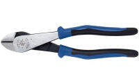 Klein Tools J2000-48 Pliers, Diagonal Cutting Pliers with Angled Head, Heavy-Duty to Cut ACSR, Screws, Nails, and most Hardened Wire, 8-Inch