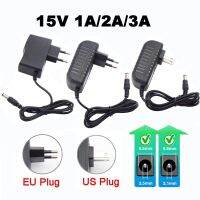 แหล่งจ่ายไฟ Universal AC 110V 220V ถึง DC 15V 1A 2A 3Amp Charger Adapter EU US สำหรับแถบ LED แสง-DCVS STORE