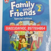 FLASHCARD FAMILY AND FRIENDS 2-SPECIAL EDITION bản thành phố- 110 thẻ