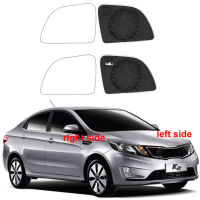 สำหรับ Kia K2 KX ข้าม2017 2018 2019 Aotu อุปกรณ์ภายนอกด้านข้างเลนส์สะท้อนแสงรถยนต์กระจกมองหลังเลนส์สีขาวแก้ว1ชิ้น