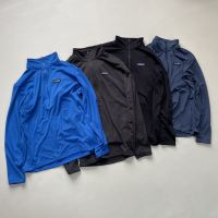 Patagonia เสื้อแจ็คเก็ตเครื่องเล่นกลางแจ้งกันลมสำหรับเล่นกิฬากลางแจ้ง Pata น้ำหนักเบาระบายอากาศได้ดีแห้งเร็วซับเหงื่อเสื้อแจ็คเก็ตคอปกตั้งสินค้าใหม่♘Phuket☎