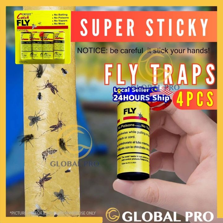 Premium Photo  Sticky tape for catching flies and other insects