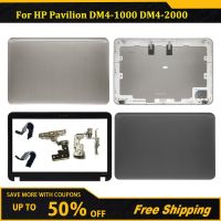 ใหม่กรอบขอบสำหรับ HP Pavillion DM4-1000 DM4-2000ปกหลัง LCD/ฝาปิดโน้ตบุค/บานพับ/ที่ครอบบานพับ636936-001 636938-001 650674-001