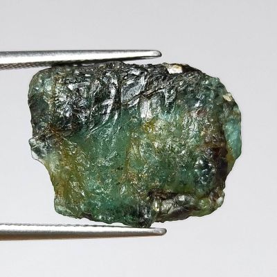 พลอย ก้อน ดิบ มรกต เอมเมอรัล ธรรมชาติ แท้ ( Unheated Natural Emerald ) หนัก 21.77 กะรัต