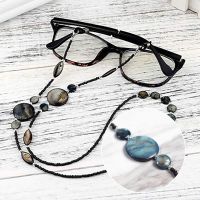 【cw】 2022 Fashion Reading Glasses Chain Stone Beads Lanyard Holder Sunglasses Retainer Jewelry Rope Eyewear