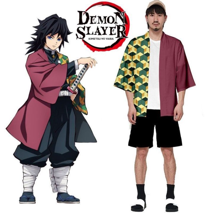 Compre Anime demon slayer kimetsu no yaiba tomioka giyuu cosplay