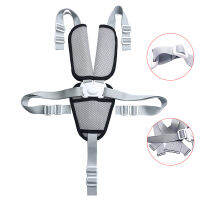 Universal 5จุดเข็มขัดนิรภัย Crotch ไหล่ PAD Baby Dinner เก้าอี้รถเข็นเด็ก Harness Bebe รถรถเข็นเด็ก Fastener ปรับ