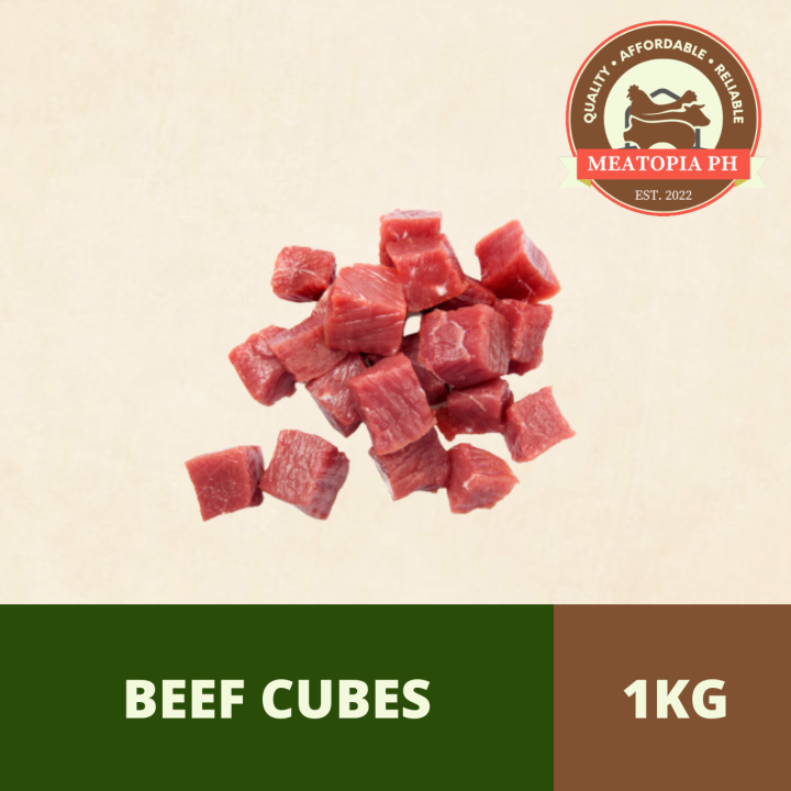 Meatopia Beef Cubes 1kg Lazada PH