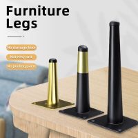 4pcs Furniture Legs Black Metal	Height Adjustment Coffee Table Legs Incline Feet DIY Projects Sofa Leg TV Cabinet Leg Chair Leg Furniture Protectors