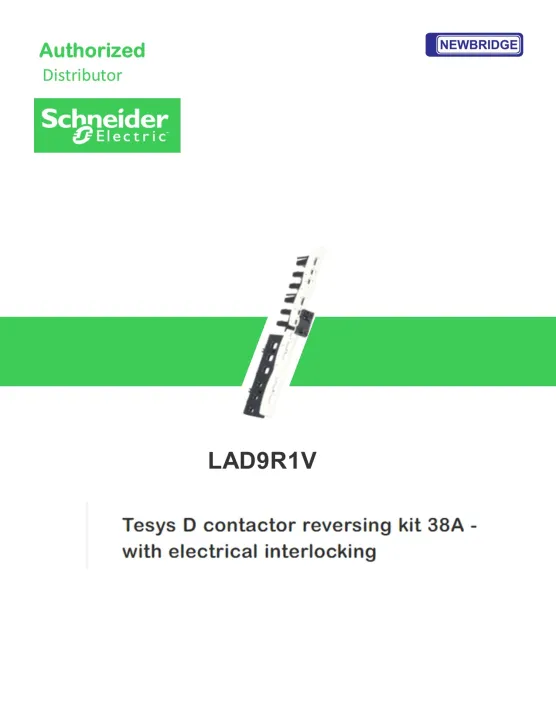 Tesys D, reversing mechanical interlock kit, with electrical