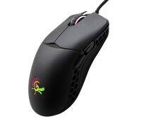 Ducky Mouse Feather RGB , Feather Black White เมาส์เกมมิ่งดักกี้