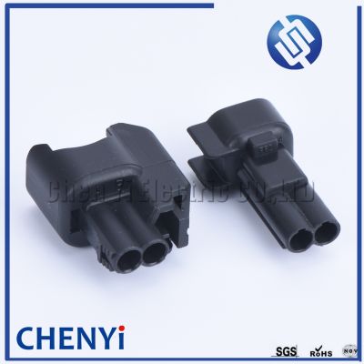 Special Offers 2 Sets 2 Pin EV6 To EV1 Car Auto Waterproof Male Female Fuel Injector Nozzle Connector Plug Methanol Socket For Ford Chevrolet