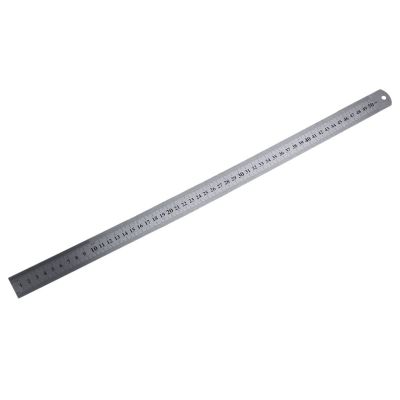 Groove Right Stainless Steel Metric Ruler 50 cm Stainless Metric Ruler