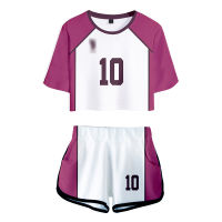 Haikyuu!! Bokuto Kotaro Cosplay Costume Haikyuu Akaashi Keiji Shirt Shorts Sports Uniform Men High School Volleyball Club Women