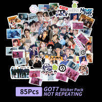 Csbi 85ชิ้น/เซ็ต Kpop GOT7ใหม่อัลบั้มไม่เคยสติ๊กเกอร์ PVC สำหรับแล็ปท็อปกระเป๋าเดินทางแพทช์สติกเกอร์สเก็ตบอร์ด