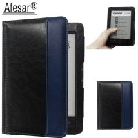 Afesar For Digma e61M eReader 6 inch Leather Book Cover Case Magnetic Clasp Flip Good Fit R61M Ebook Pouch FundaCases Covers