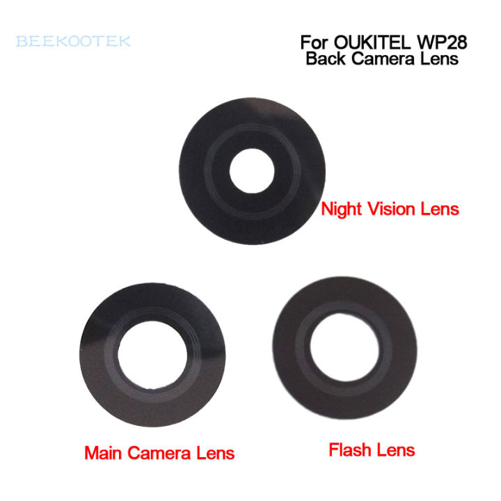ใหม่ OUKITEL WP28 ด้านหลังเลนส์กล้องหลัก Night Vision กล้องเลนส์แฟลชเลนส์ฝาครอบกระจกสำหรับ OUKITEL WP28 โทรศัพท์สมาร์ท-iewo9238