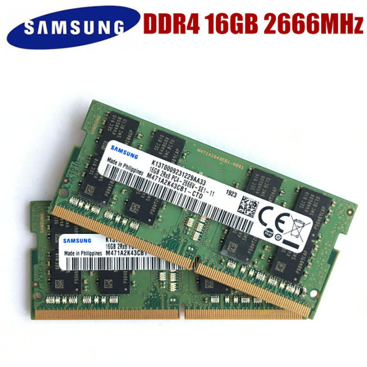 ram-ddr4-16gb-8gb-4gb-2133-2400-2666mhz-3200-mhz-260-pin-1-2v-sodimm-แรมความจำโน๊ตบุ๊ค