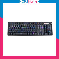 OKER K430 RGB BACKLIT คีบอร์ดเกมมิ่ง แมคคานิคอล บลูสวิตช์