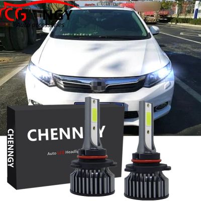 สำหรับ Honda CIvic (FB) 9ThGen 2012-2016 6000K WHITE Combo LED ไฟหน้าไฟหน้าหลอดไฟต่ำ (1คู่)