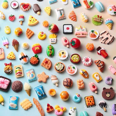 ✹ Dollhouse Miniature Cake Supermarket Mini Food Doll House Kitchen Accessories
