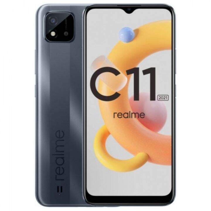 realme-c11-2021-หน่วยความจำ-ram-4-gb-rom-64-gb-โทรศัพท์มือถือ-มือถือ-เรียวมี-โทรศัพท์realme-หน้าจอ-6-52นิ้ว-จอ-ips-lcd-กล้อง-8-mp-กล้องหน้า-5mp-octa-core-ความเร็ว-1-6-ghz