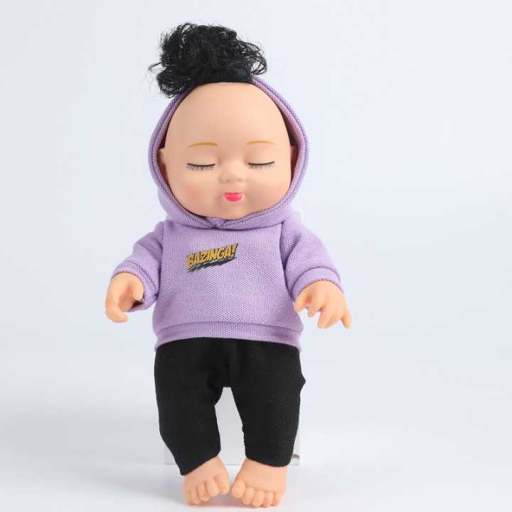 lyzrc-ตุ๊กตาเด็กทารกหญิงน่ารัก10นิ้วใหม่-barbie-ตุ๊กตาอนุบาลวันเกิดของขวัญ