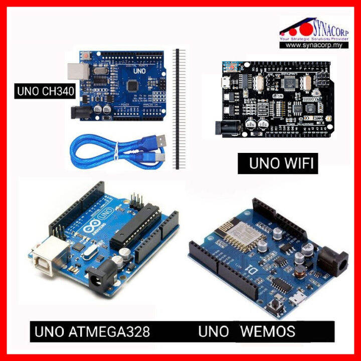Uno Nano Mega Wemos Pro Mini Pro Micro UNO+WiFi R3 ATmega328P+ESP8266 ...